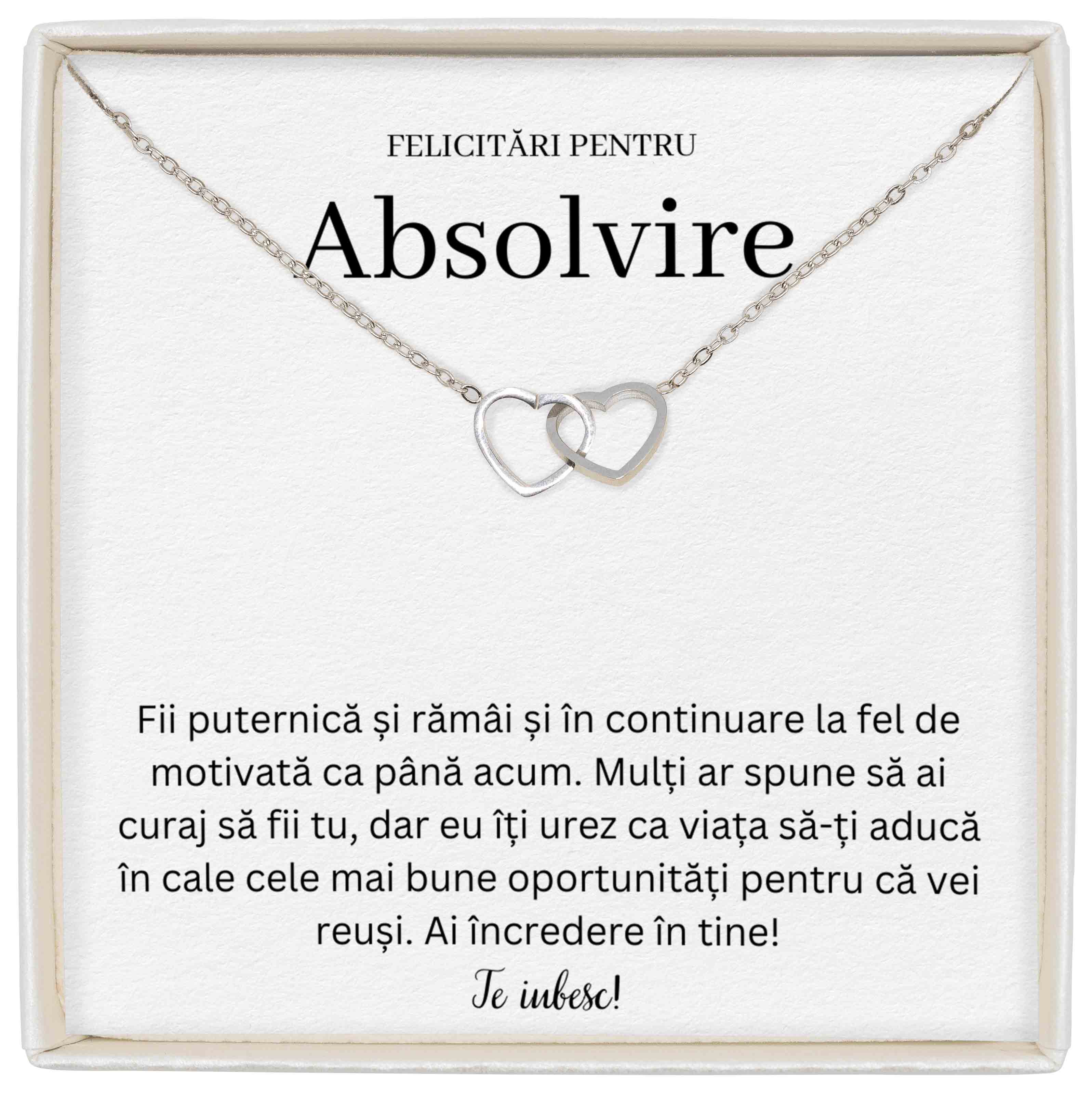 Colier Soulmate Spark - Pentru Absolvire - Fii Puternică