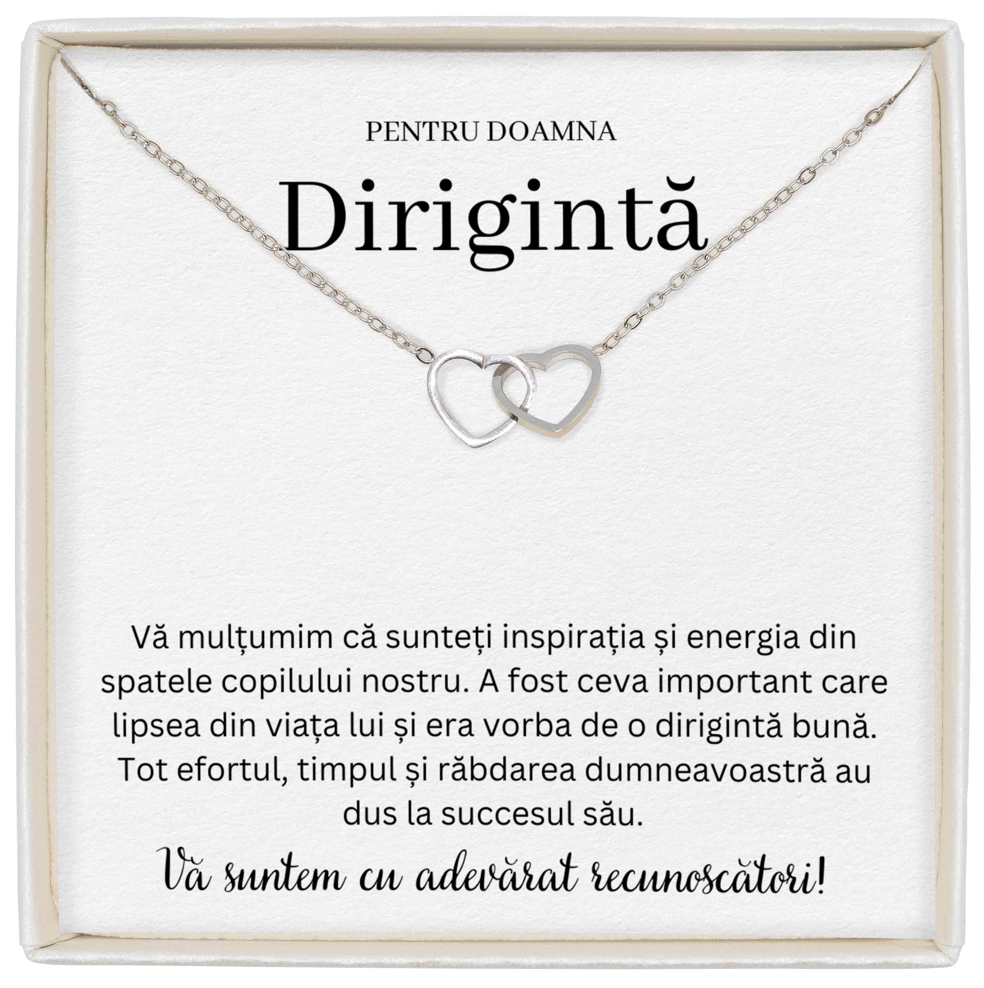 Colier Soulmate Spark - Pentru Dirigintă - Recunoscători