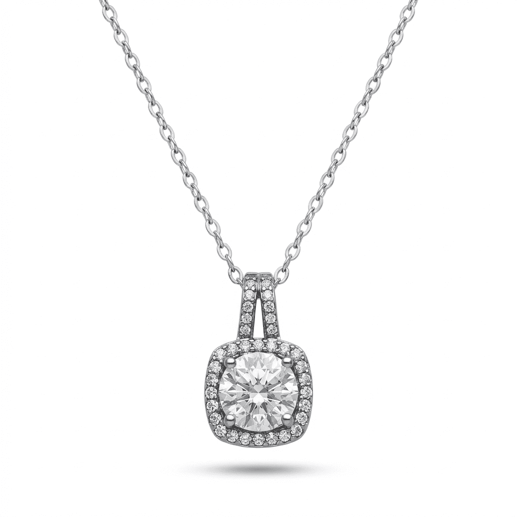 Colierul Luna Argintiu