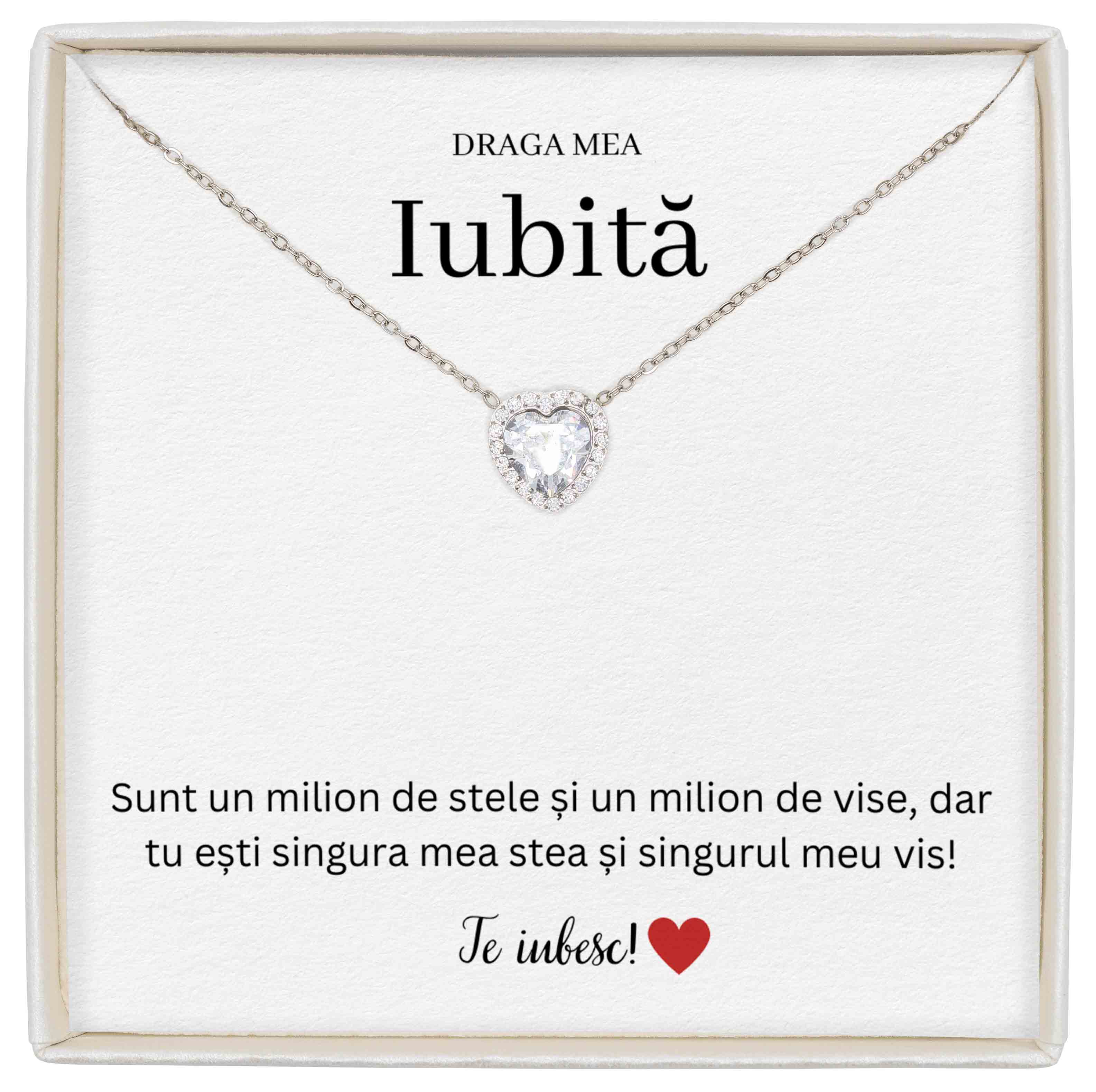 Colier Forever Yours - Pentru Iubită - Un Milion De Stele