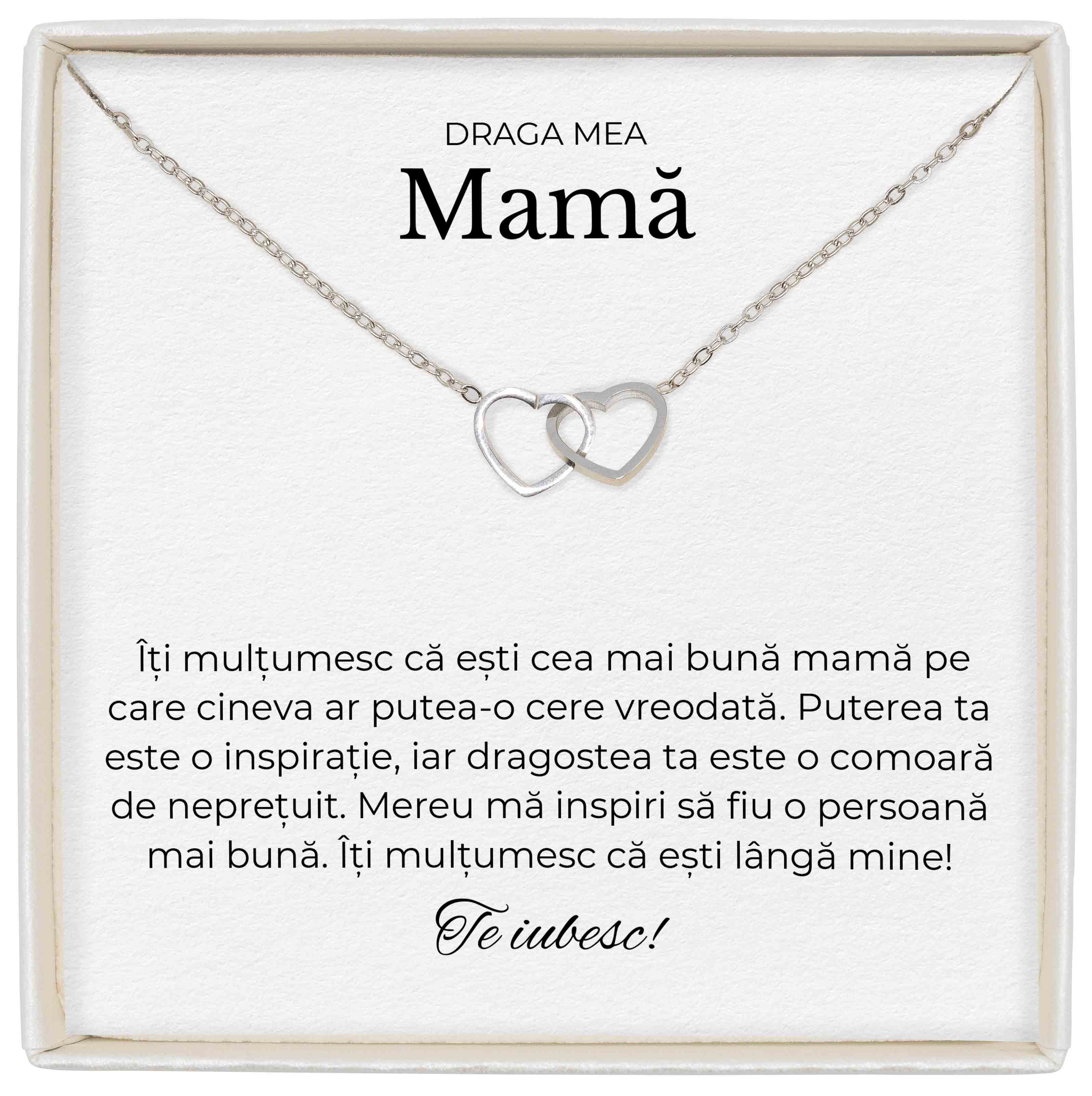 Colier Soulmate Spark - Pentru Mamă - Îți Mulțumesc