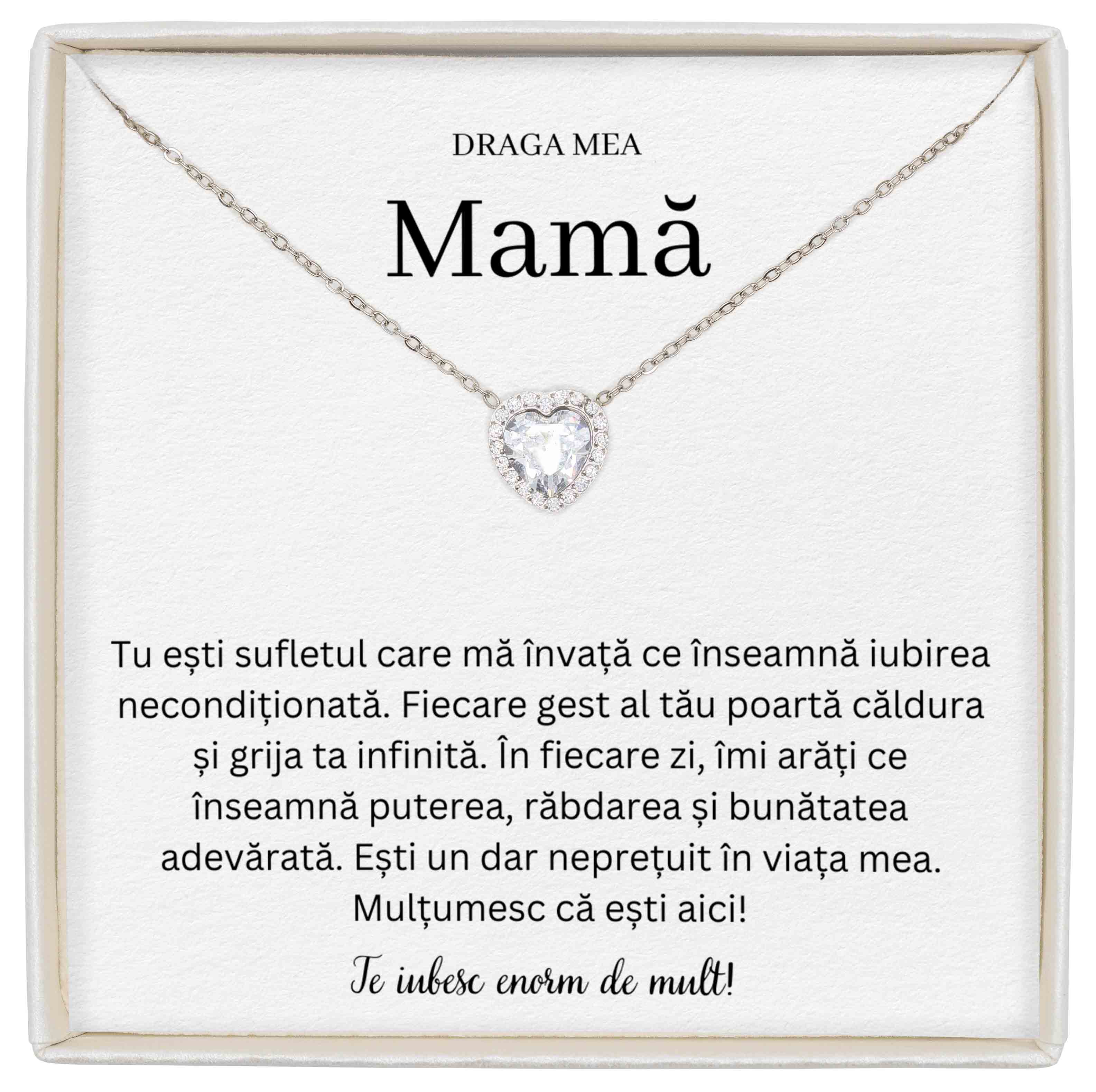 Colier Forever Yours - Pentru Mamă - Tu Ești Sufletul