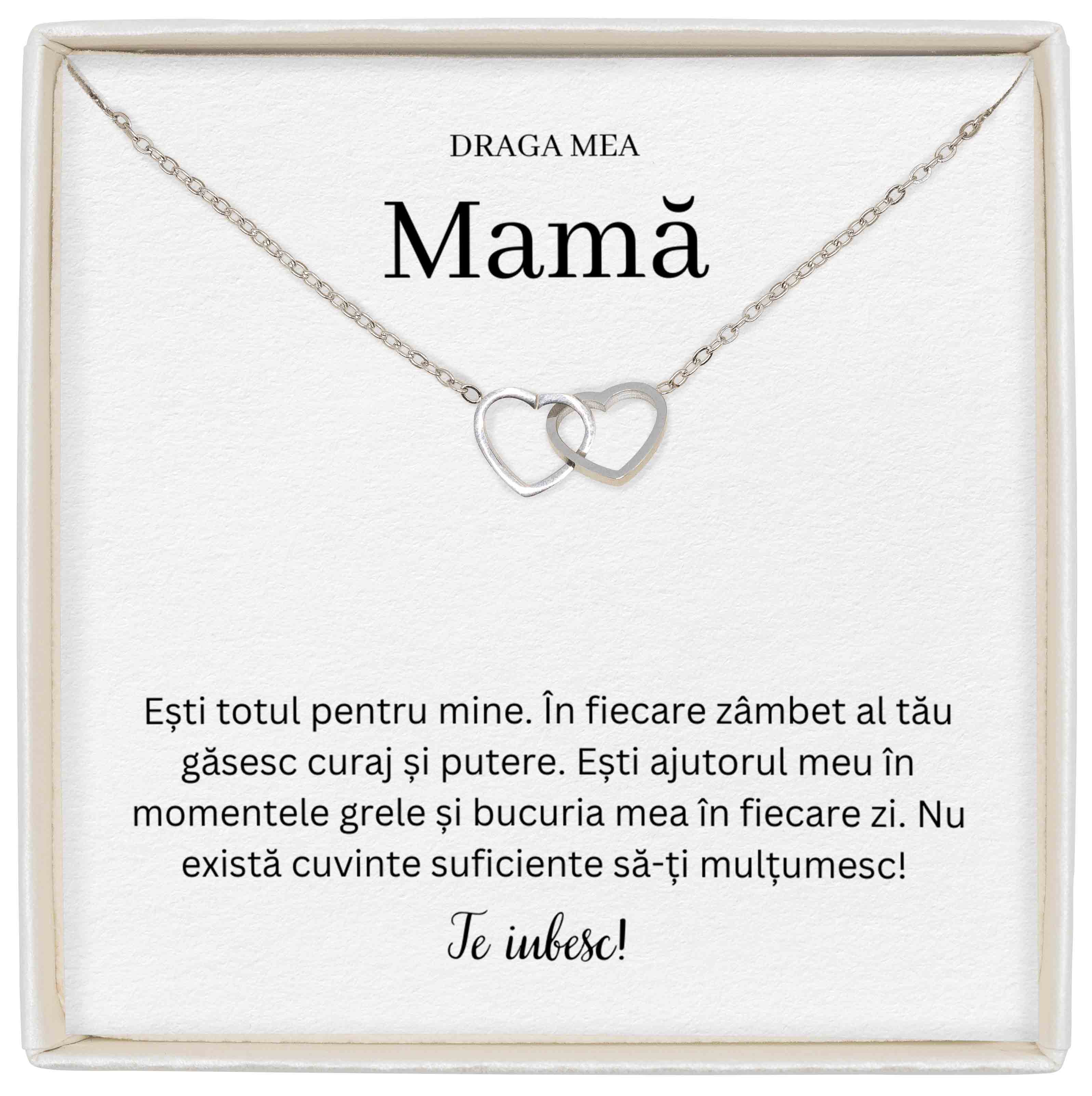 Colier Soulmate Spark - Pentru Mamă - Ești Totul Pentru Mine