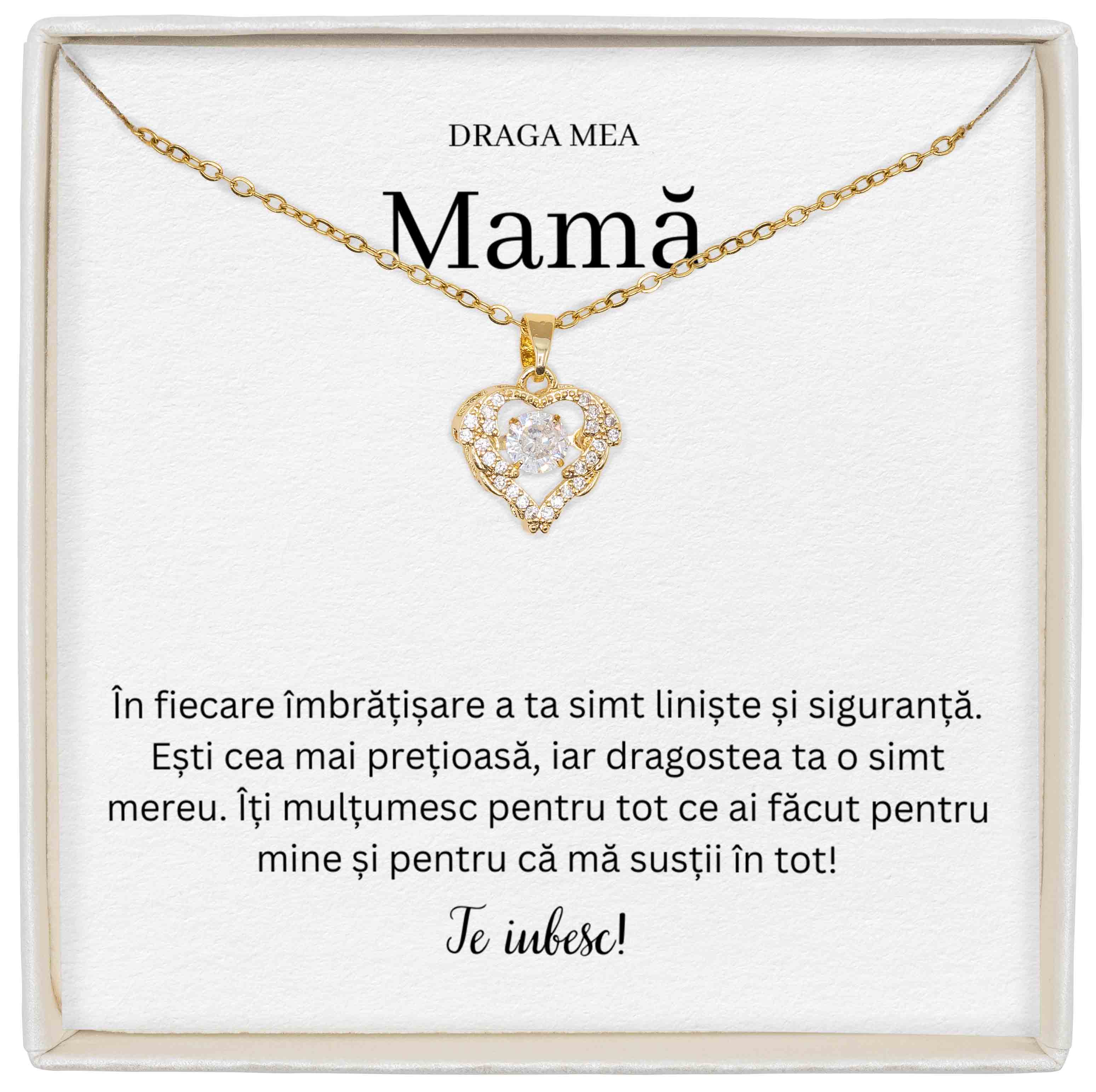 Colier True Love - Pentru Mamă - În Fiecare Îmbrățișare