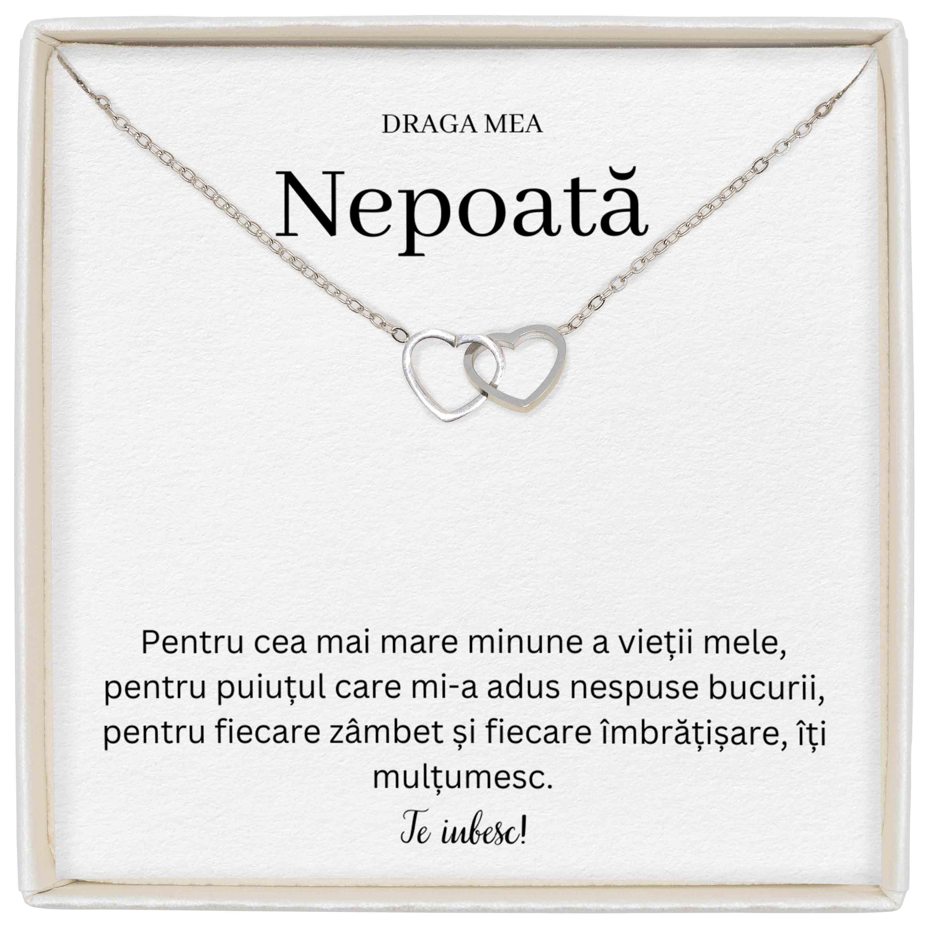 Colier Soulmate Spark - Pentru Nepoată - Cea Mai Mare Minune