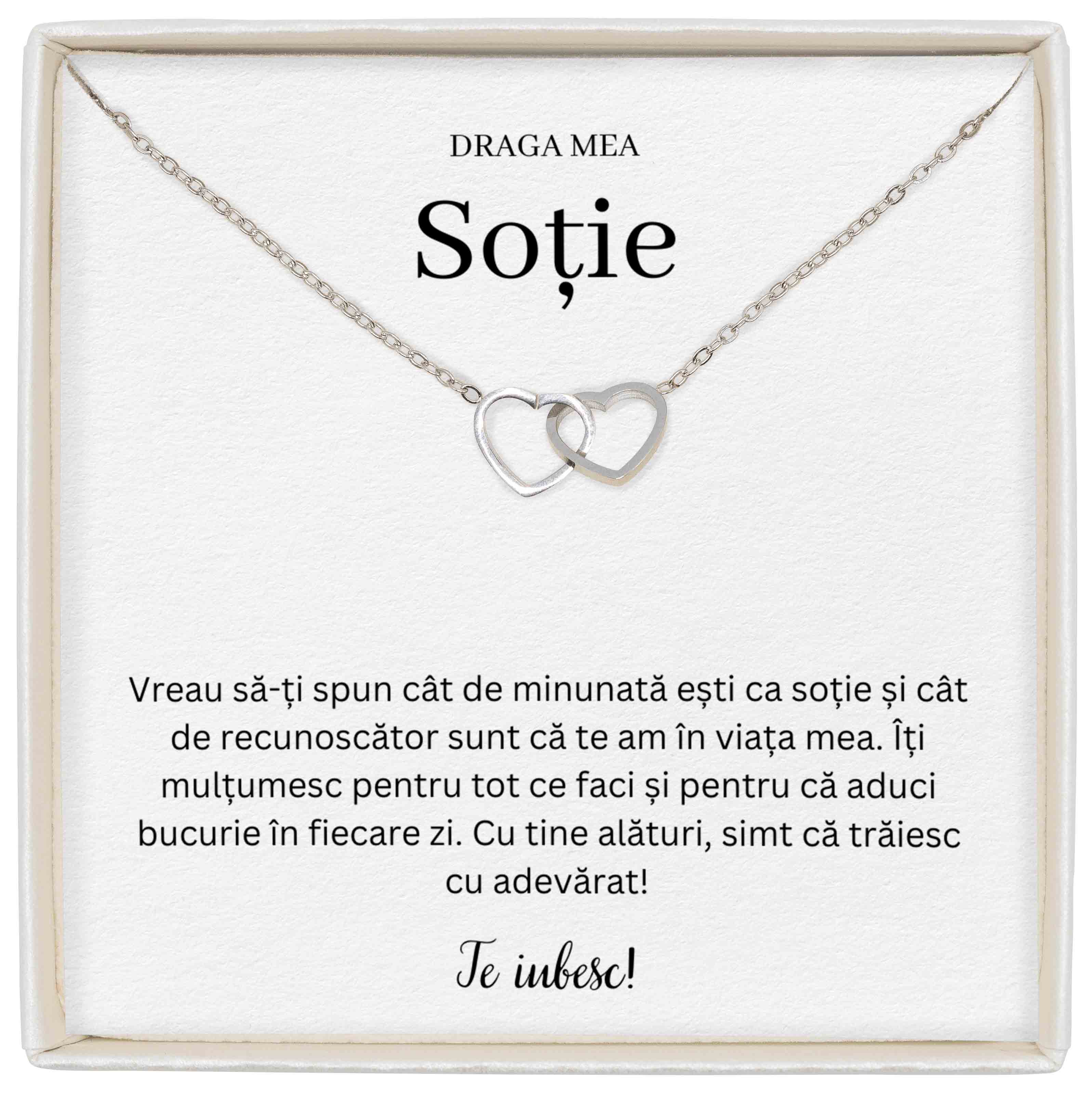 Colier Soulmate Spark - Pentru Soție - Vreau Să-ți Spun