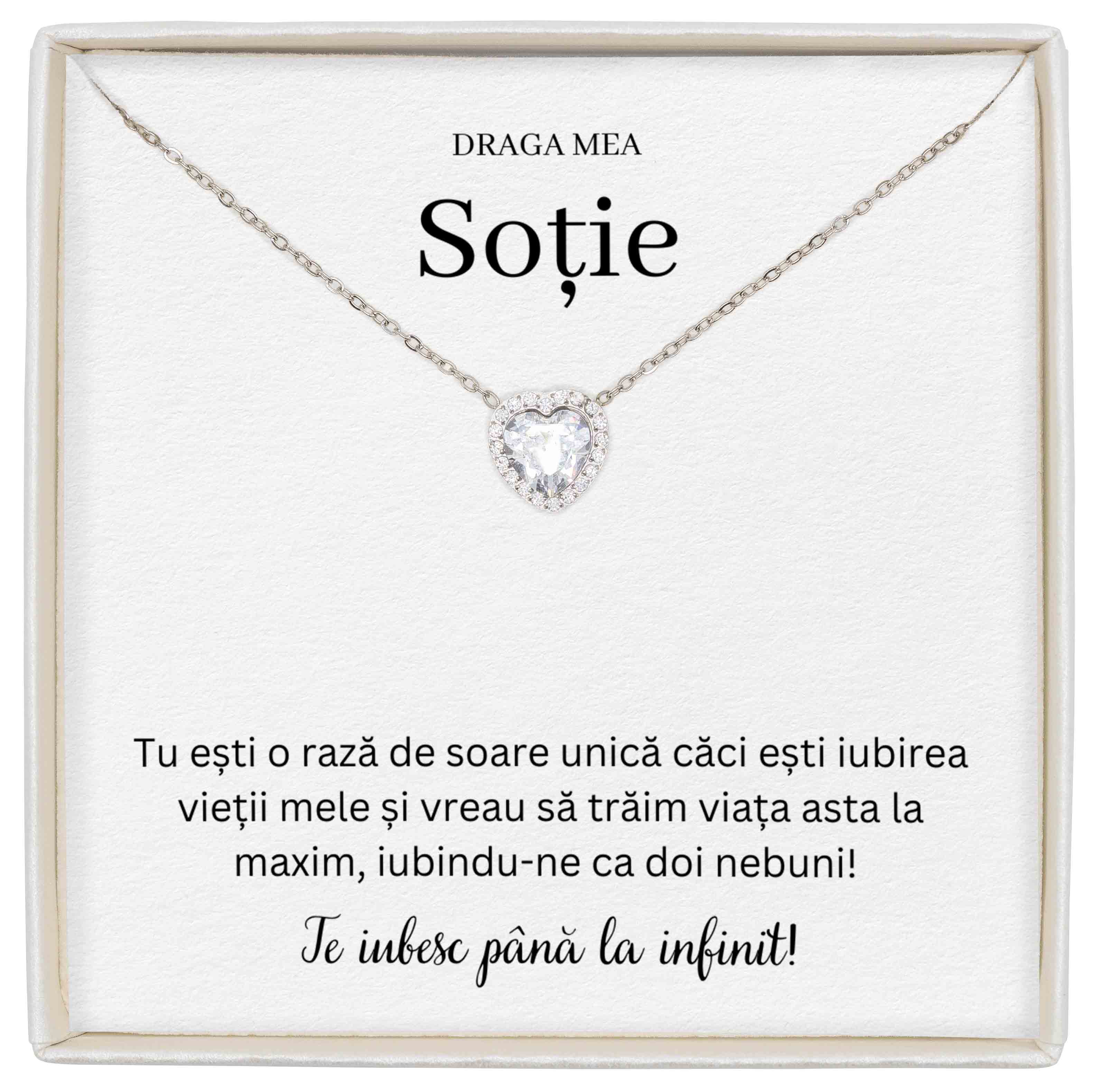Colier Forever Yours - Pentru Soție - Ești O Rază