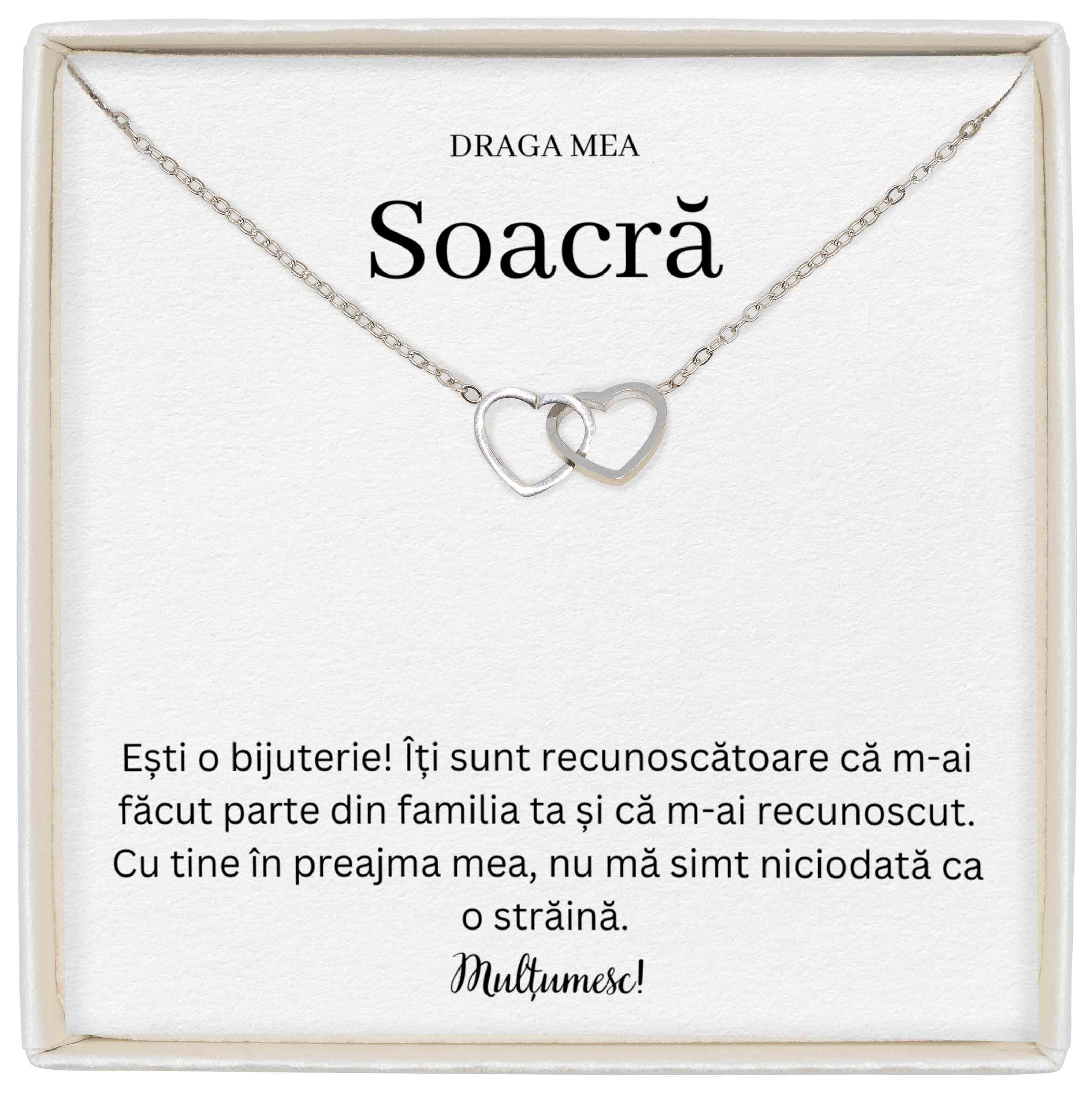 Colier Soulmate Spark - Pentru Soacră - Ești O Bijuterie