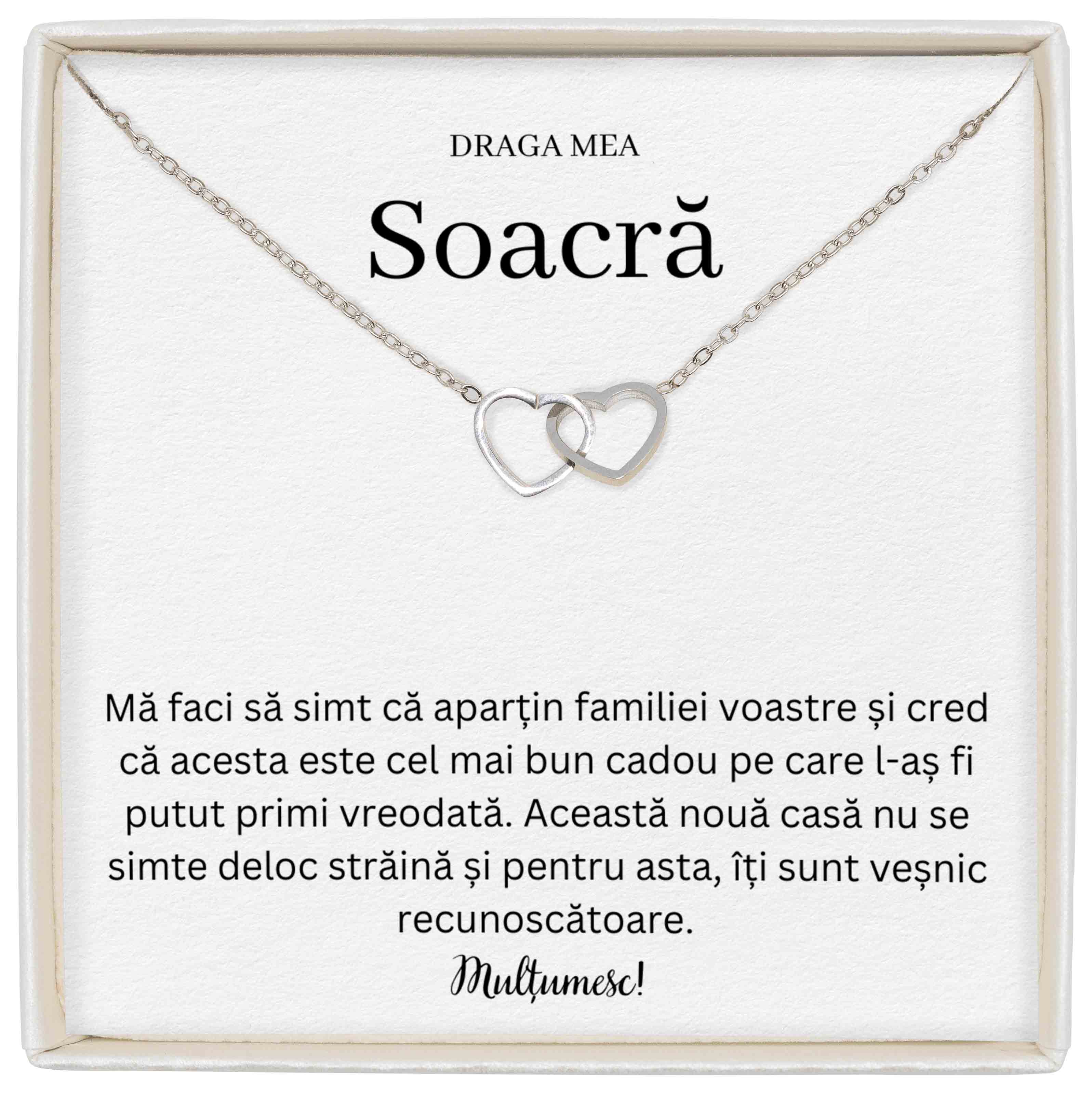 Colier Soulmate Spark - Pentru Soacră - Aparțin Familiei