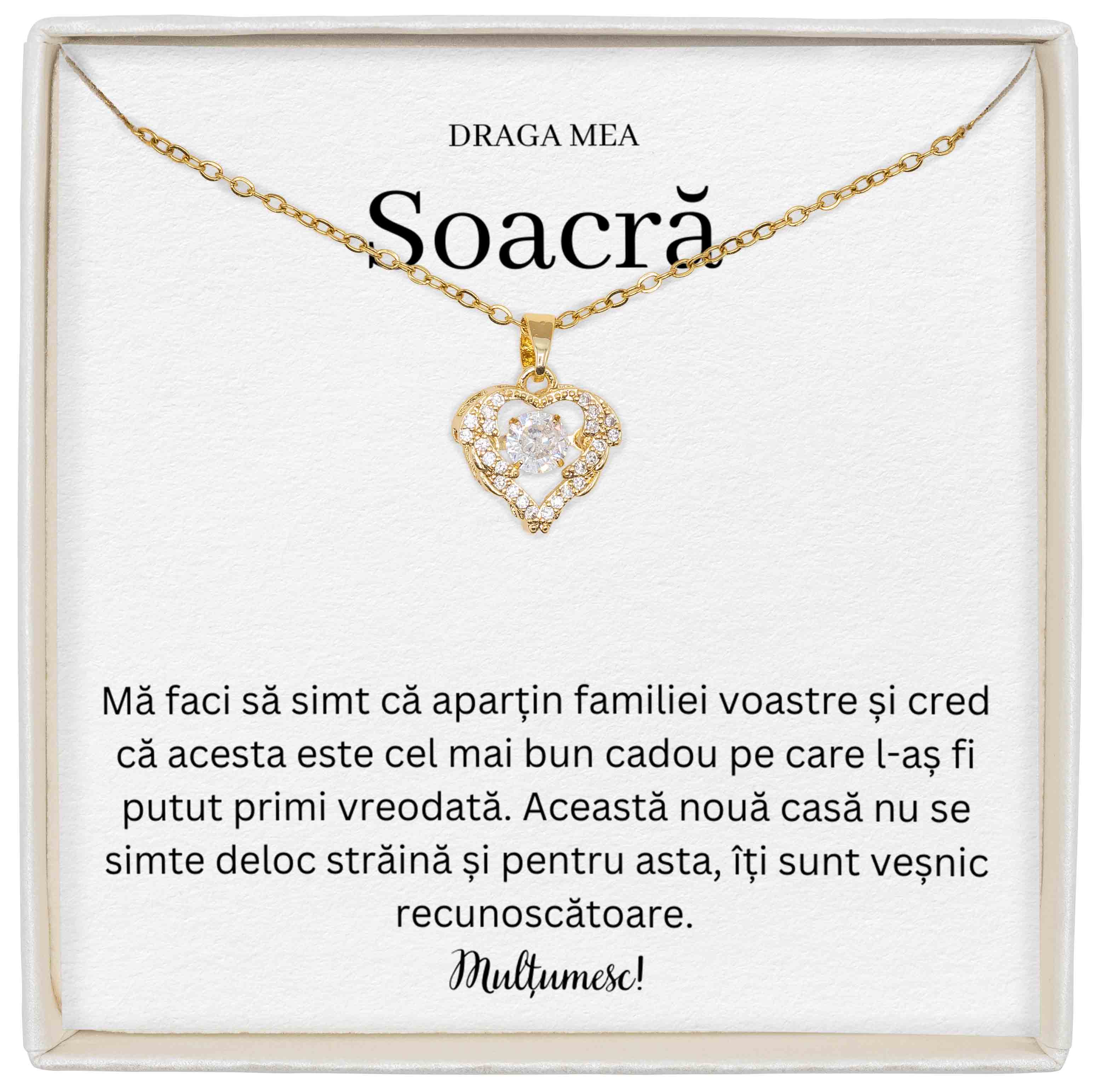 Colier True Love - Pentru Soacră - Aparțin Familiei