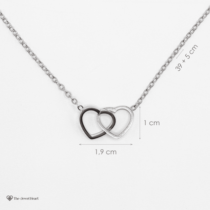 Colier Soulmate Spark - Pentru Iubită - O Singură Inimă