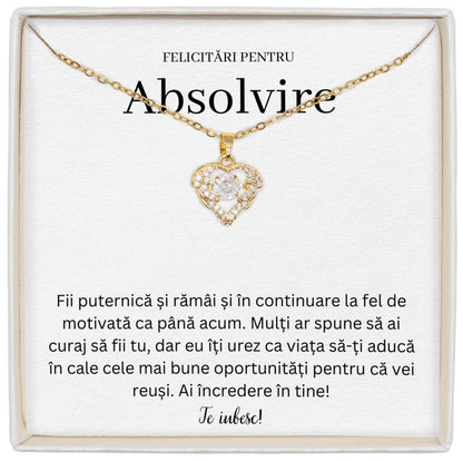 Colier True Love - Pentru Absolvire - Fii Puternică