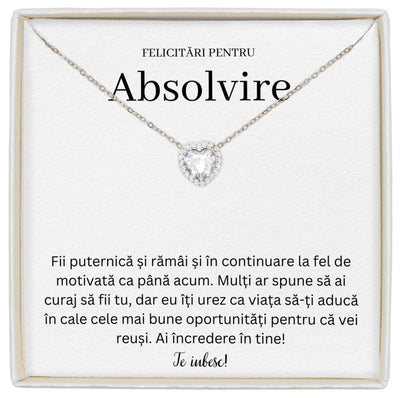 Colier Forever Yours - Pentru Absolvire - Fii Puternică