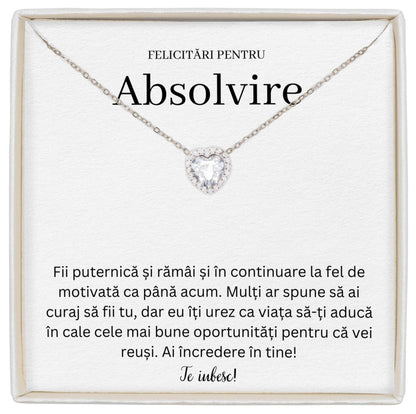 Colier Forever Yours - Pentru Absolvire - Fii Puternică