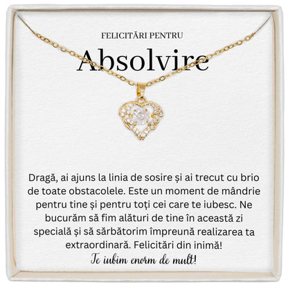 Colier True Love - Pentru Absolvire - Linia De Sosire