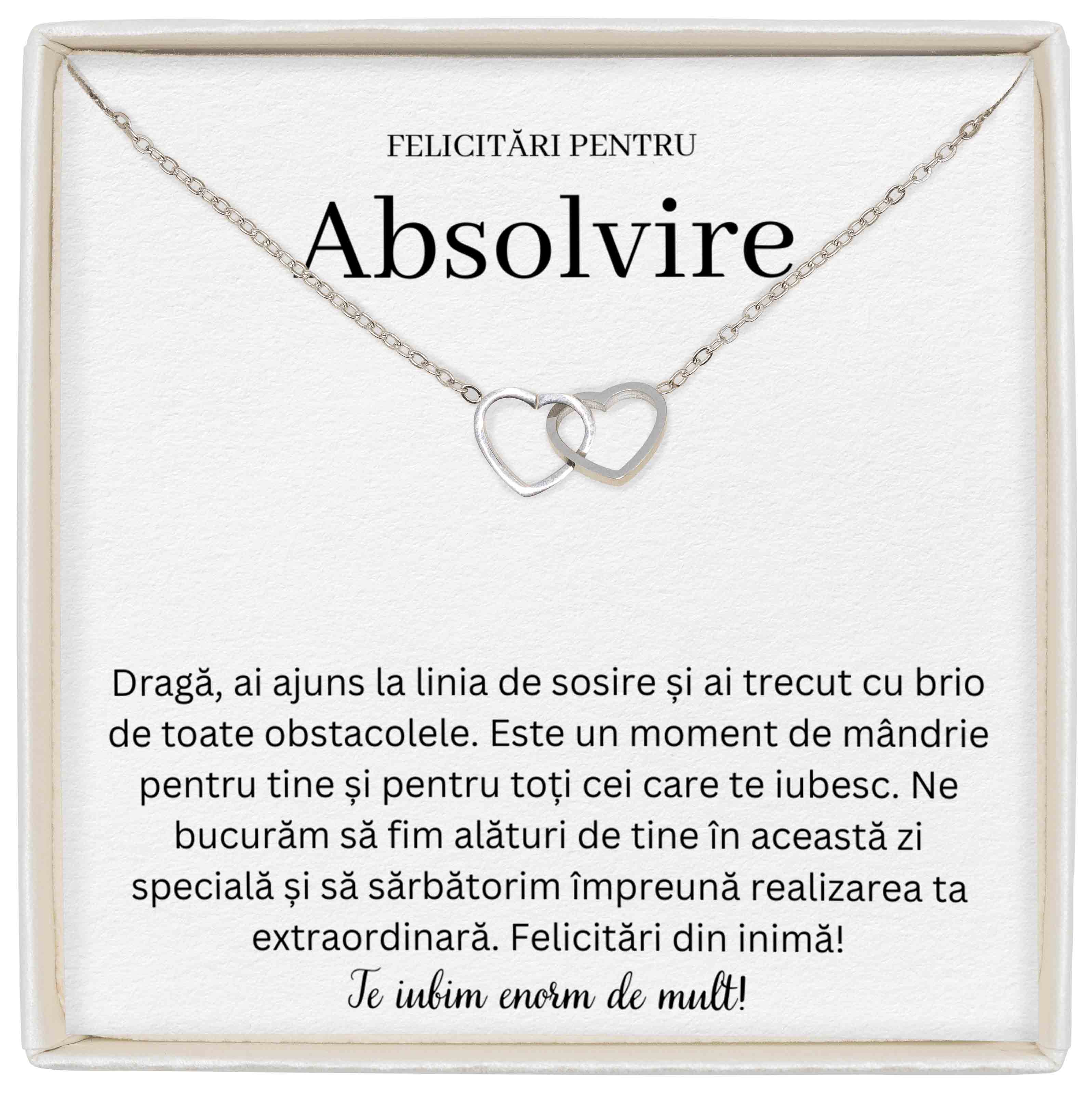 Colier Soulmate Spark - Pentru Absolvire - Linia De Sosire