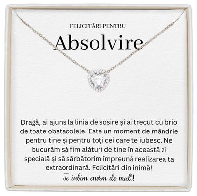 Colier Forever Yours - Pentru Absolvire - Linia De Sosire