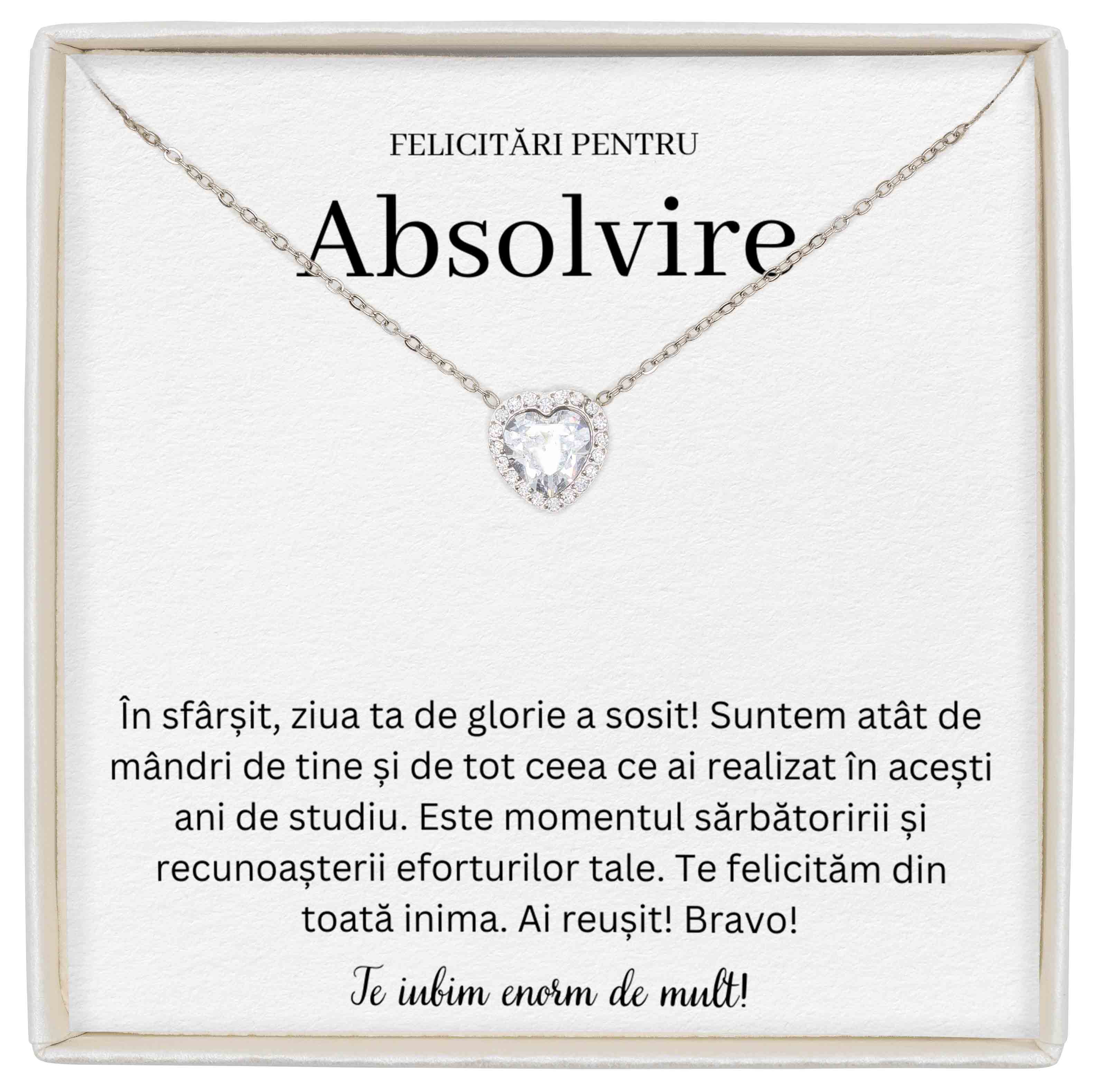 Colier Forever Yours - Pentru Absolvire - Ziua Ta De Glorie