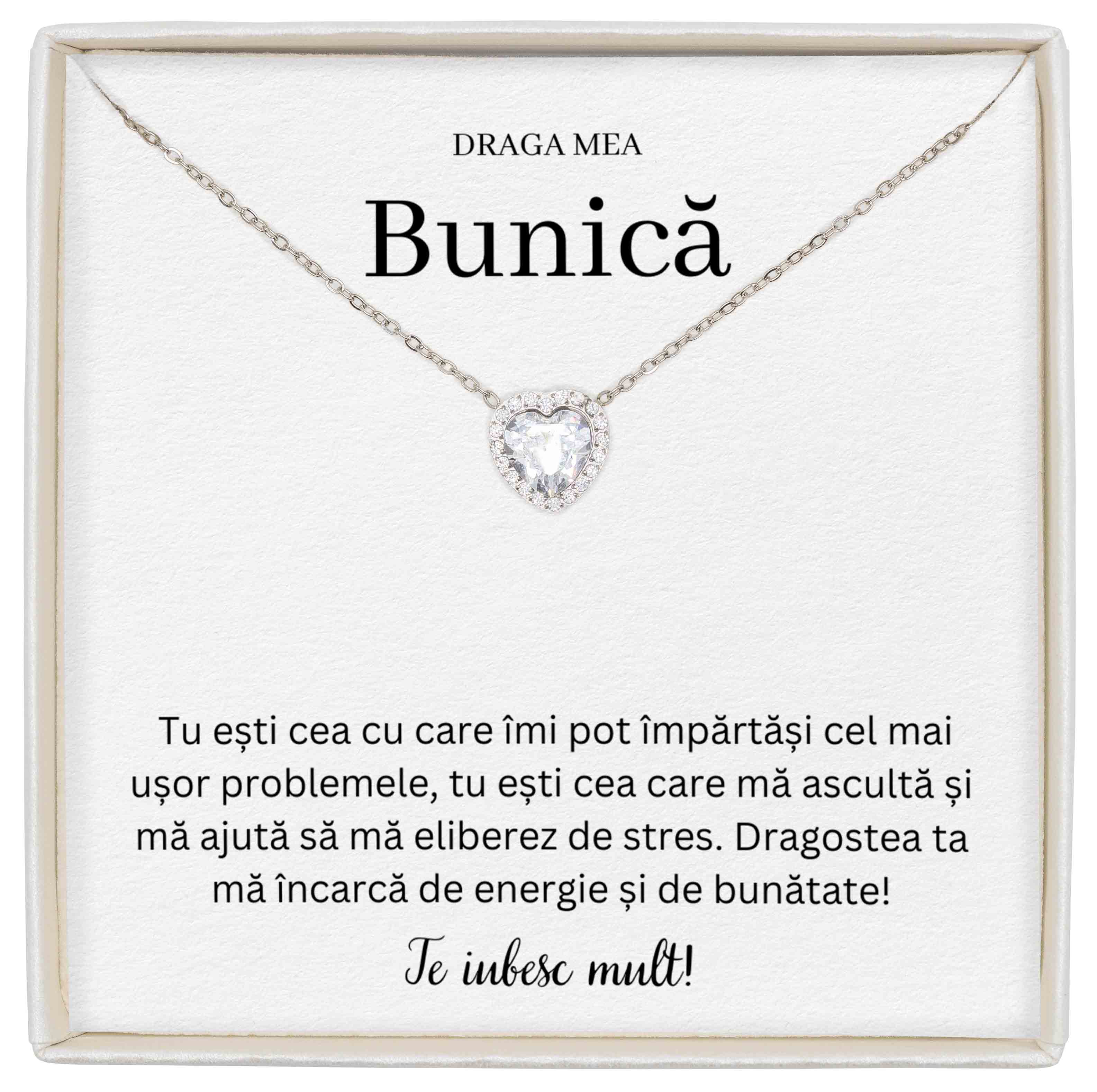 Colier Forever Yours - Pentru Bunică - Dragostea Ta