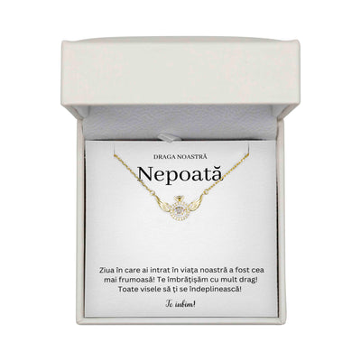 Colier Pentru Nepoată - Te Îmbrățișăm