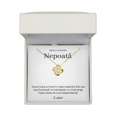 Colier Pentru Nepoată - Te Îmbrățișăm