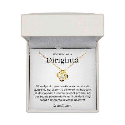 Colier Dirigintă - Vă Mulțumim