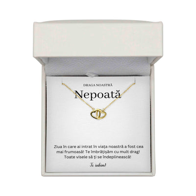 Colier Pentru Nepoată - Te Îmbrățișăm
