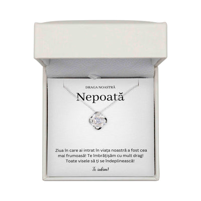 Colier Pentru Nepoată - Te Îmbrățișăm