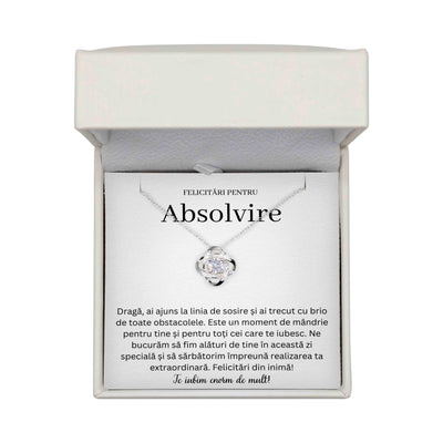 Colier Absolvire - Suntem Mândri De Tine
