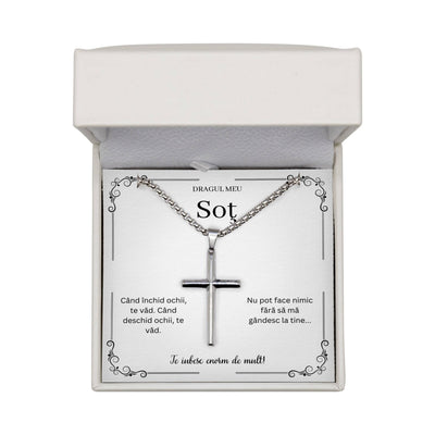 colier cadou sotului