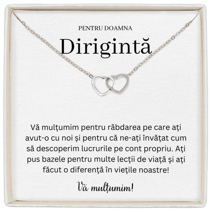 Colier Soulmate Spark - Pentru Dirigintă - Vă Mulțumim