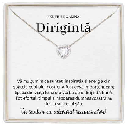 Colier Forever Yours - Pentru Dirigintă - Recunoscători