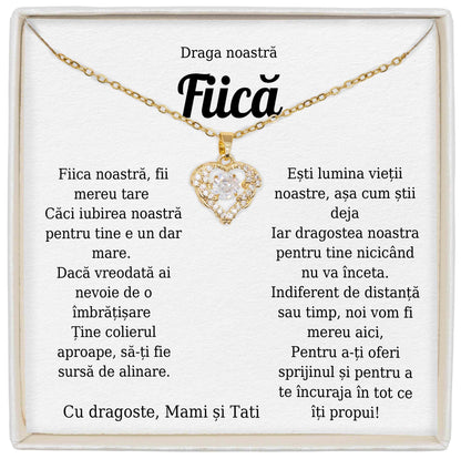 Colier True Love - Pentru Fiică - Mereu A Noastră