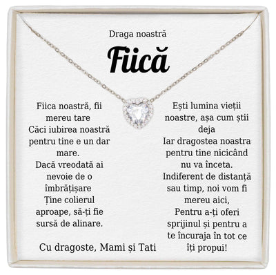 Colier Forever Yours cadou pentru fiică