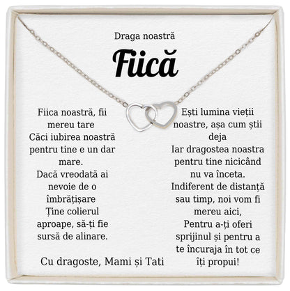 Colier Soulmate Spark - Pentru Fiică - Mereu A Noastră