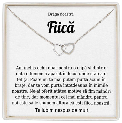 Colier Soulmate Spark - Pentru Fiică - Am Închis Ochii