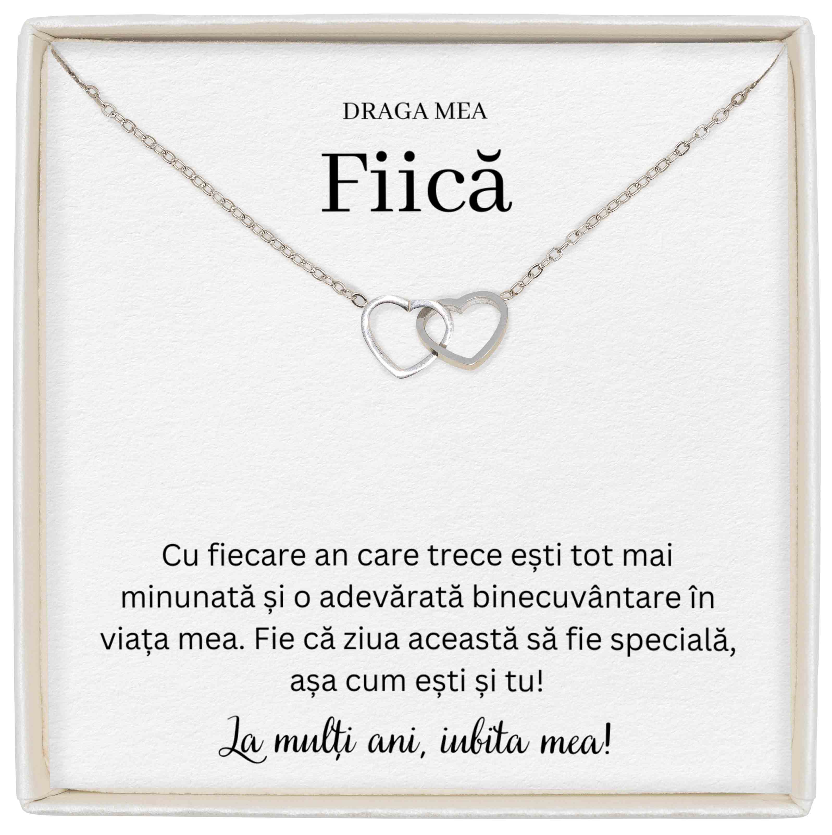 Colier Soulmate Spark - Pentru Fiică - Cu Fiecare An