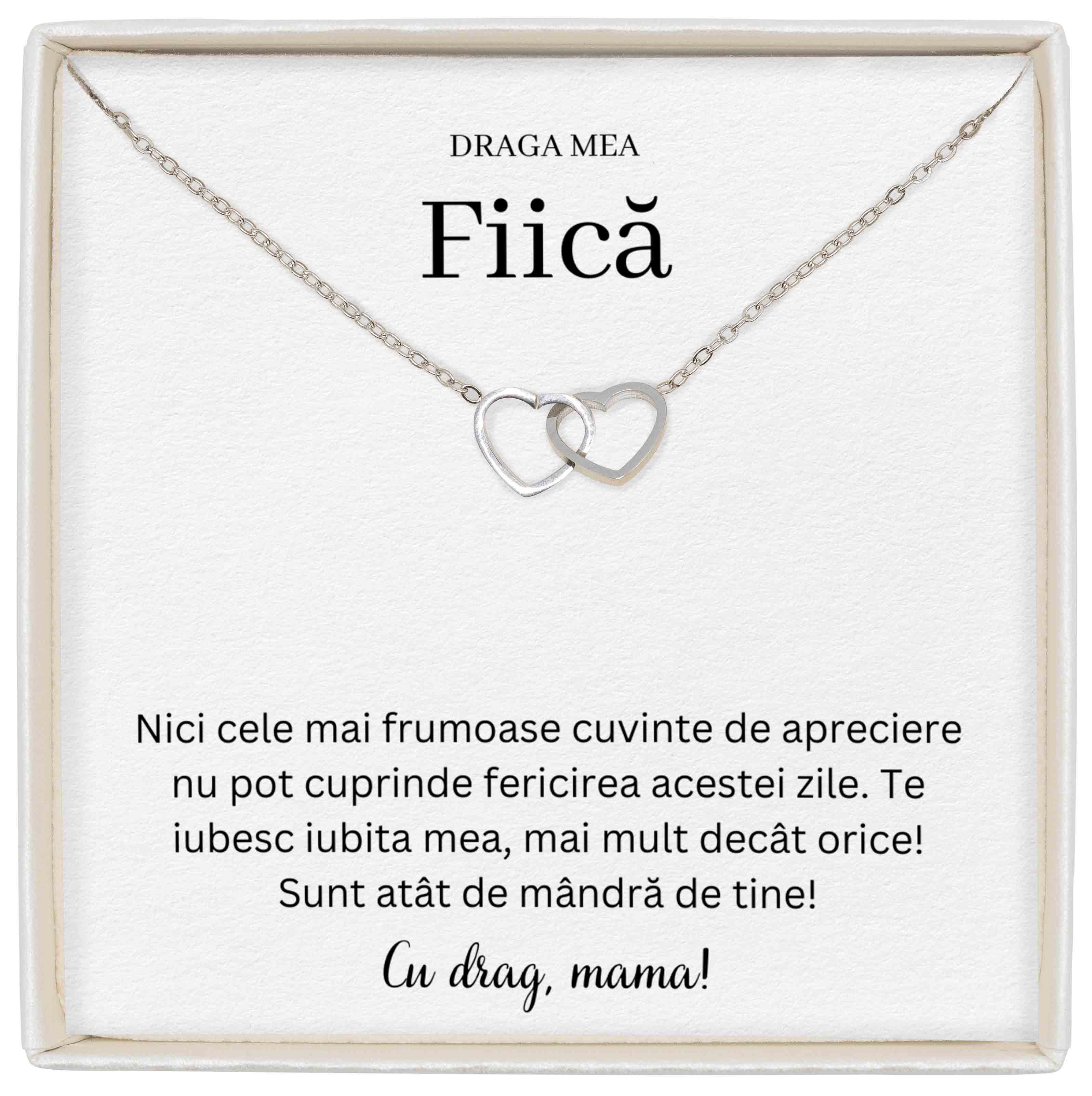 Colier Soulmate Spark - Pentru Fiică - Nici Cele Mai Frumoase Cuvinte