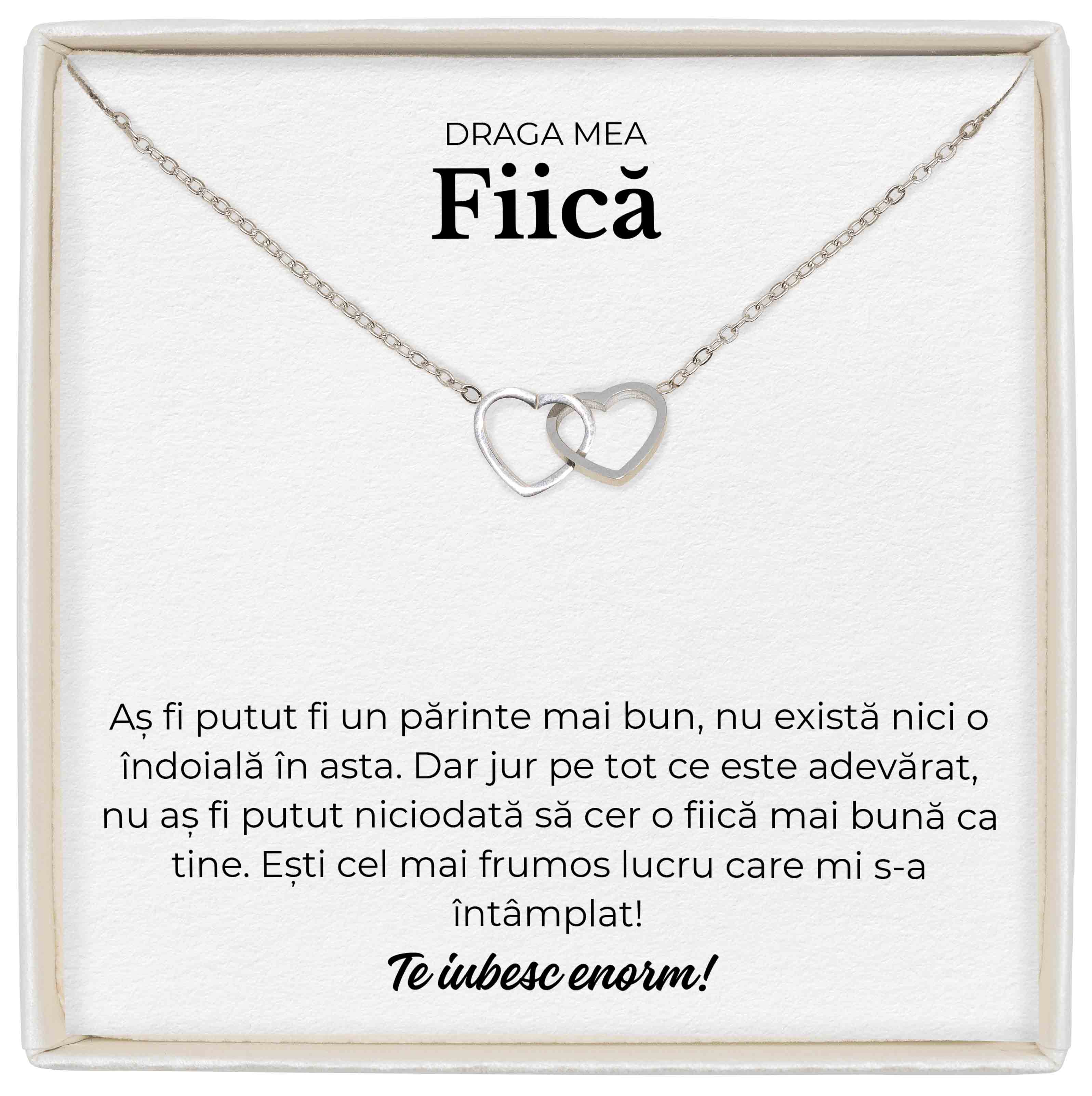 Colier Soulmate Spark - Pentru Fiică - Aș Fi Putut Fi Un Părinte Mai Bun