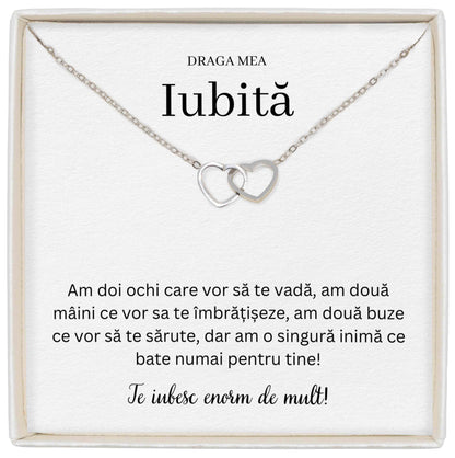 Colier Soulmate Spark - Pentru Iubită - O Singură Inimă