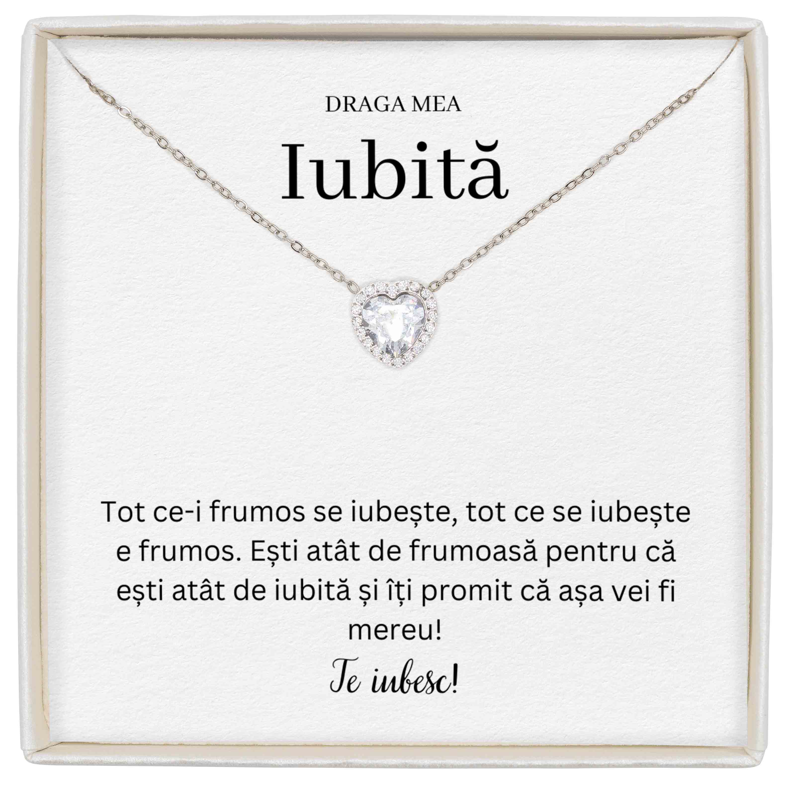 Colier Forever Yours - Pentru Iubită - Tot Ce-i Frumos