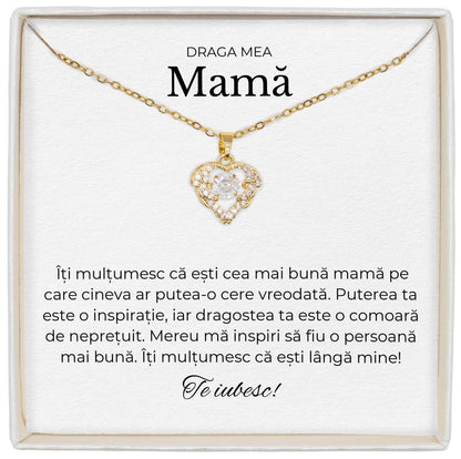 Colier True Love  - Pentru Mamă - Îți Mulțumesc