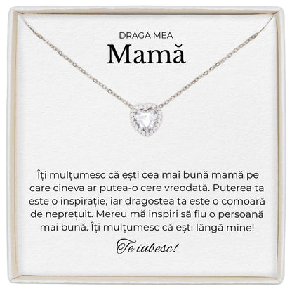Colier Forever Yours - Pentru Mamă - Îți Mulțumesc