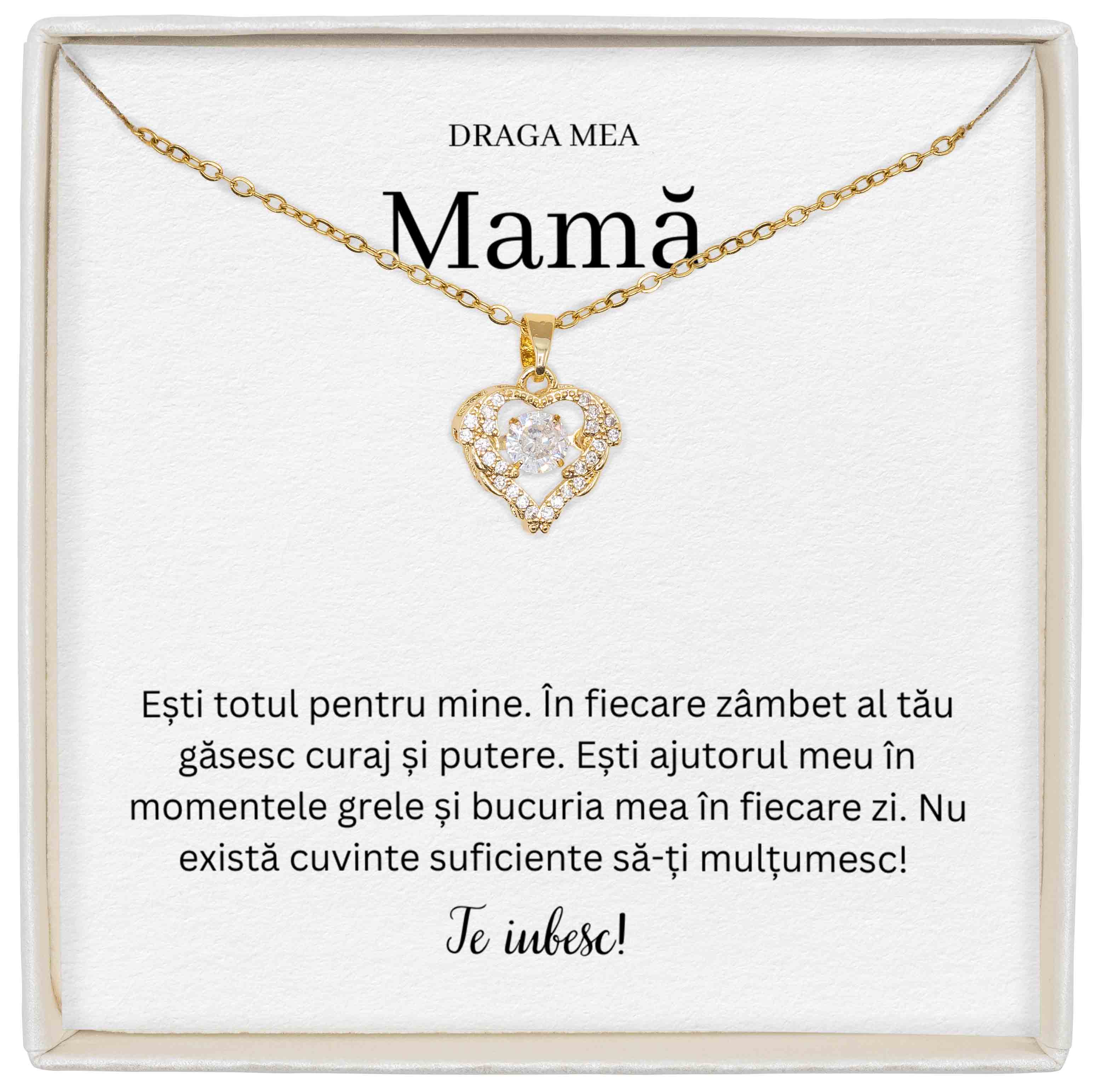 Colier True Love  - Pentru Mamă - Ești Totul Pentru Mine