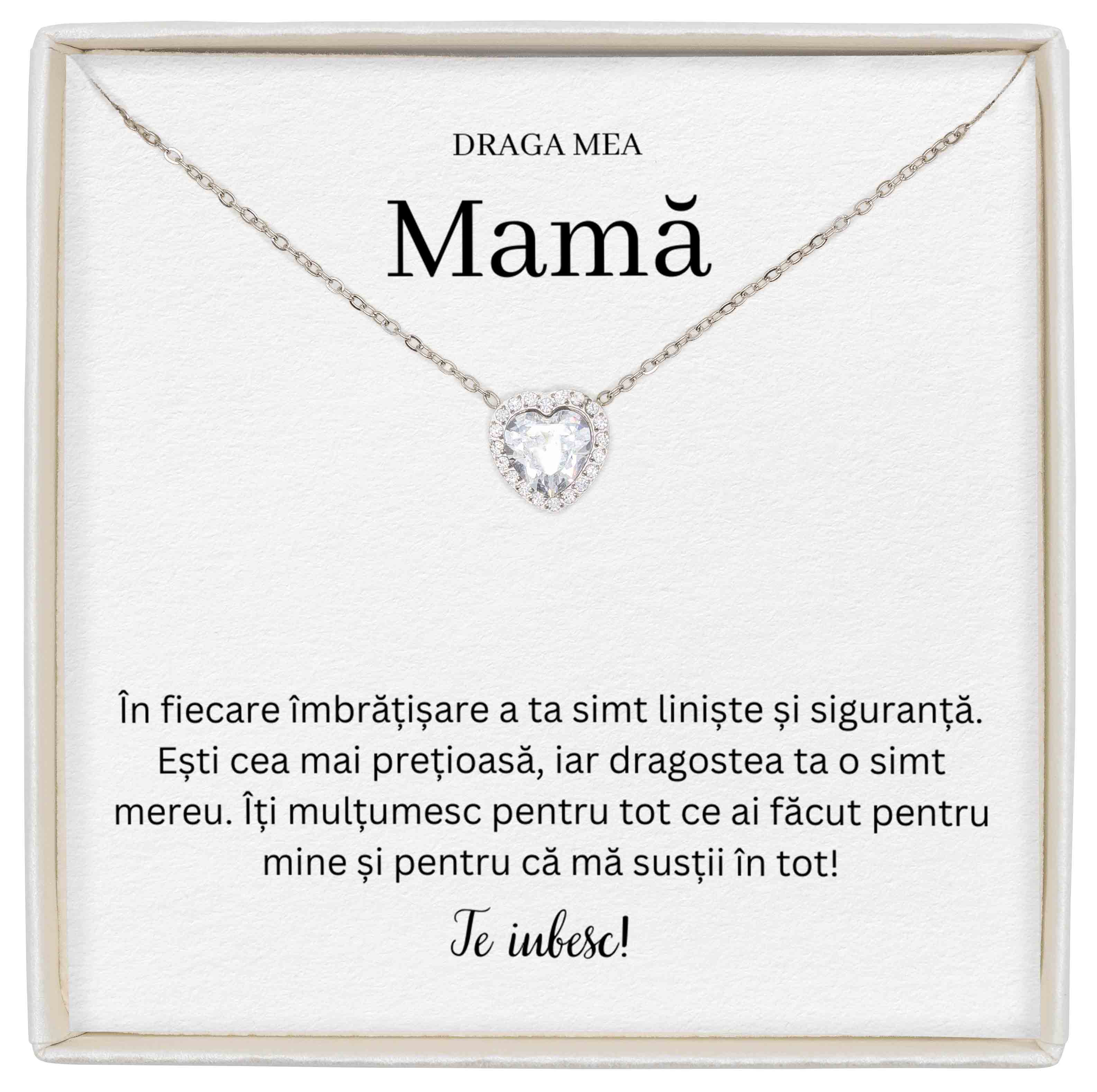 Colier Forever Yours - Pentru Mamă - În fiecare Îmbrățișare