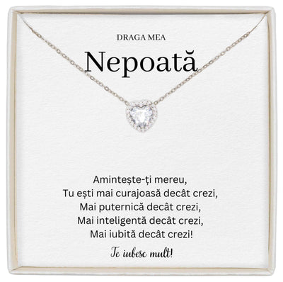 Colier Forever Yours - Pentru Nepoată - Amintește-ți Mereu