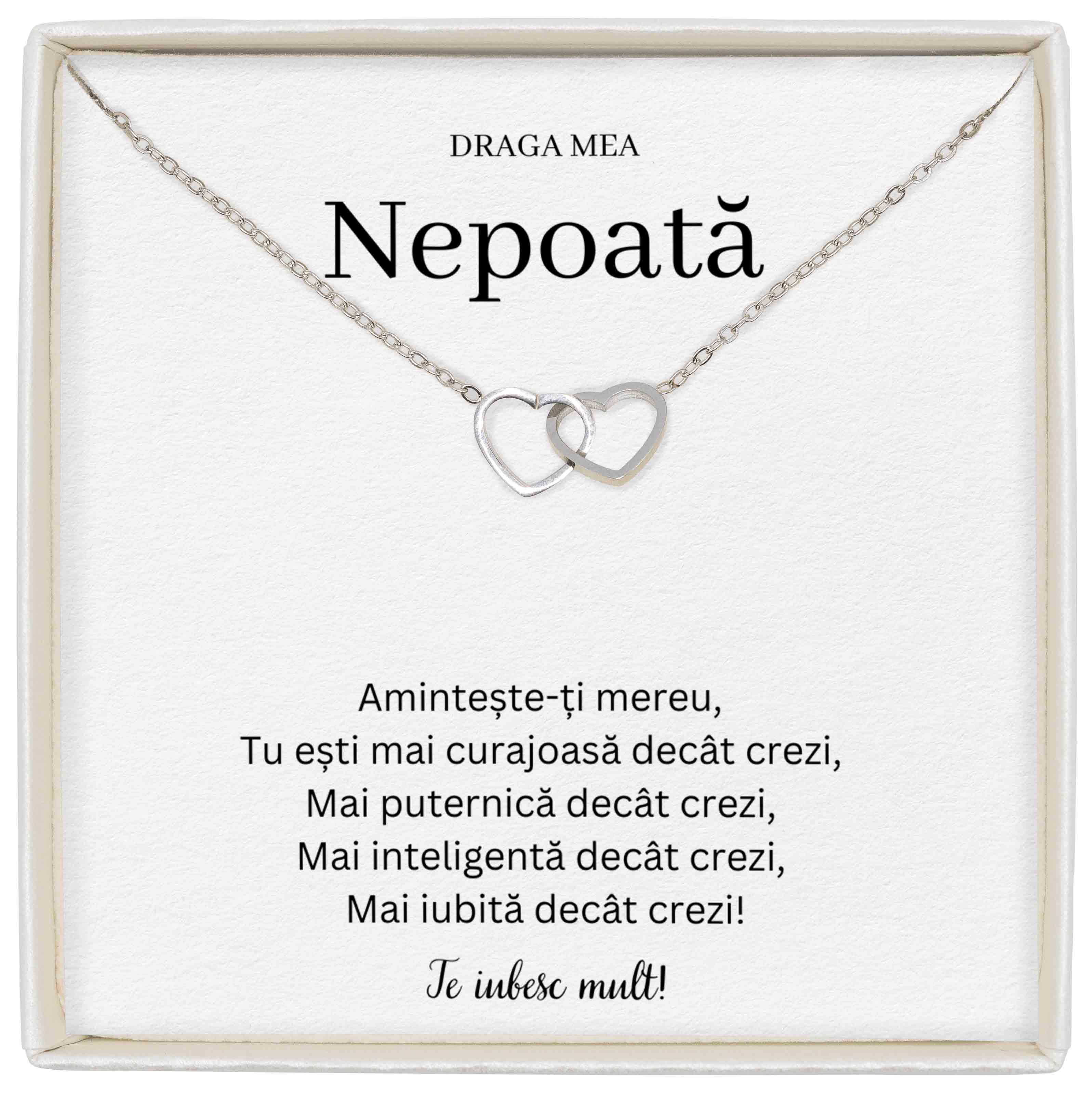 Colier Soulmate Spark - Pentru Nepoată - Amintește-ți Mereu