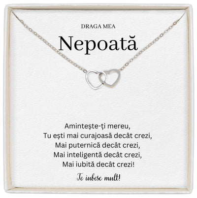 Colier Soulmate Spark cadou pentru nepoată