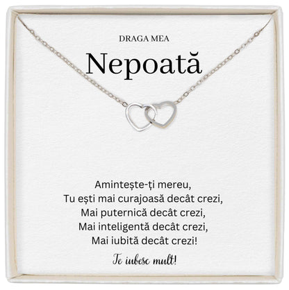 Colier Soulmate Spark - Pentru Nepoată - Amintește-ți Mereu