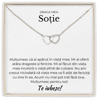 Colier Soulmate Spark cadou pentru soție